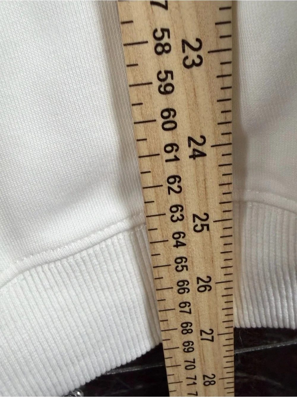 Polo Ralph Lauren White Knit Big Pony Fleece Zip Hoodie Medium
